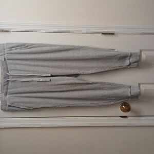 Avia Light Gray Heather Ribbed Jogger Pants Size XXL (20)